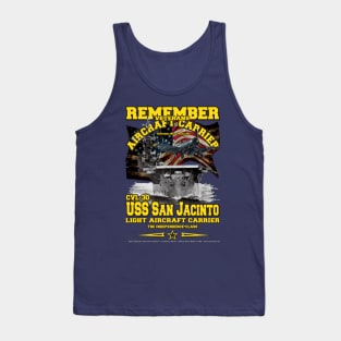 USS SAN JACINTO CVL-30 Light Aircraft Carrier Tank Top